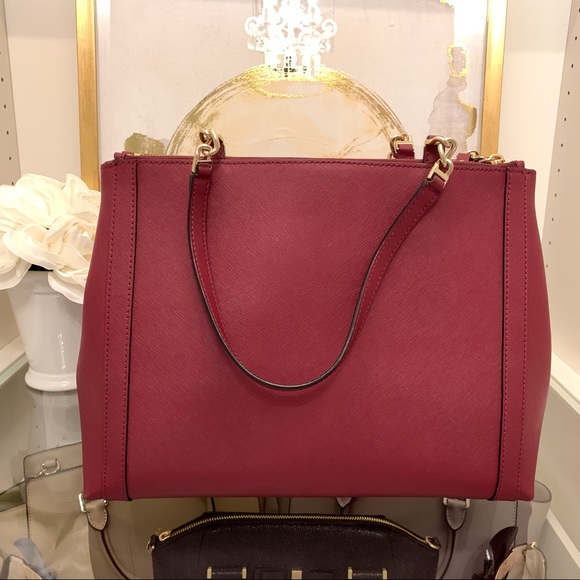 Kate Spade double zip shoulder bag with bow - Picture 12 of 14